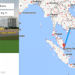 Bản đồ đường bay từ Hồ Chí Minh đi Johor Bahru
