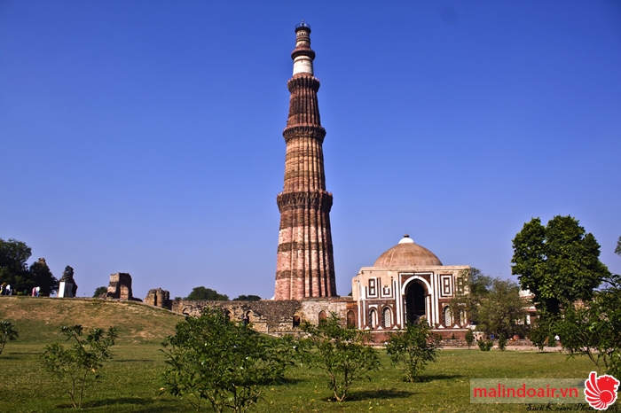 Khu Qutab Minar ở Delhi