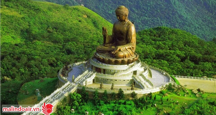 Tượng phật Đại Phật Tân nổi tiếng Hongkong