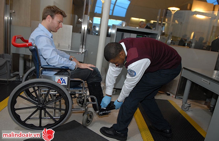 Malindo Air trợ giúp những yêu cầu đặc biệt dành cho người khuyết tật.
