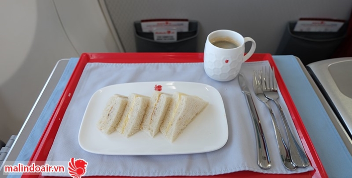 Malindo Air phục vụ những bữa ăn đặc biệt dành cho hành khách