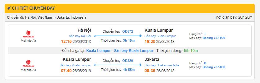 Hướng dẫn chi tiết cách đặt vé máy bay đi Indonesia
