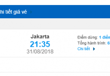 Giá vé từ hãng hàng không Malindo Air đi Indonesia