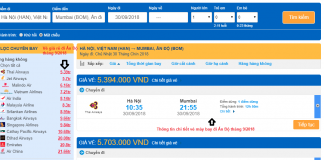 Giá vé máy bay đi Ấn Độ giá rẻ tháng 9/2018