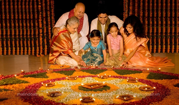 Lễ hội ánh sáng Diwali Ấn Độ